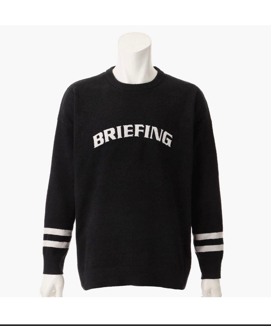 【BRIEFING GOLF】 LW RELAXED KNIT CREWNECK BRIEFING GOLF／ブリーフィングゴルフ】 LW RELAXED KNIT CREWNECK