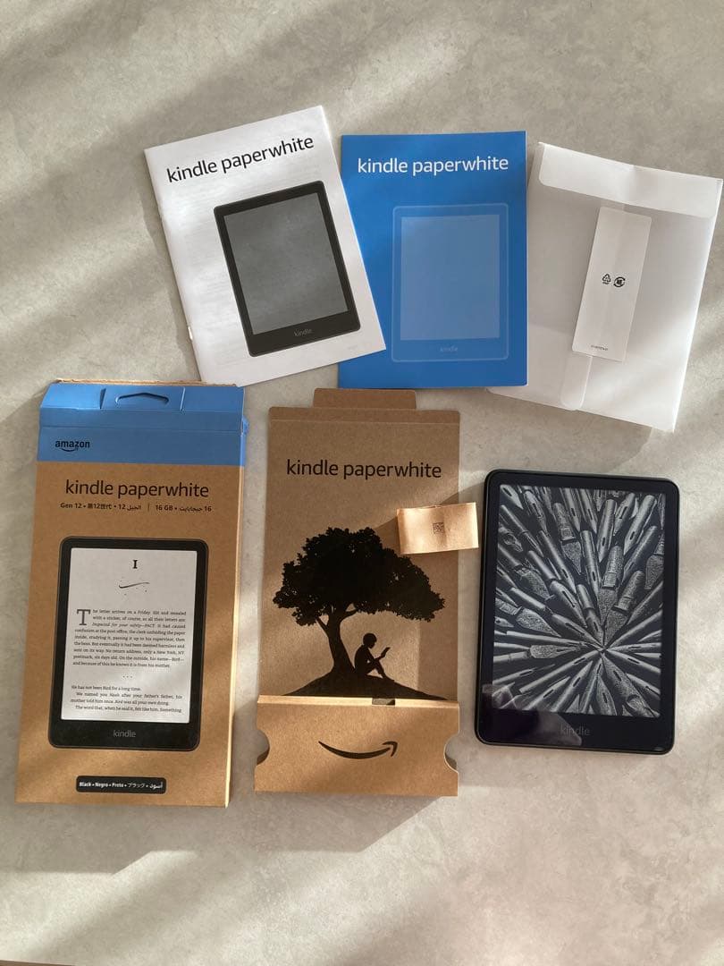 Kindle キンドル　12世代　16GB ※充電ケーブル無し　あまり使用せず amazon（アマゾン） 『新品』Amazom(アマゾン) 【2024モデル】 Kindle