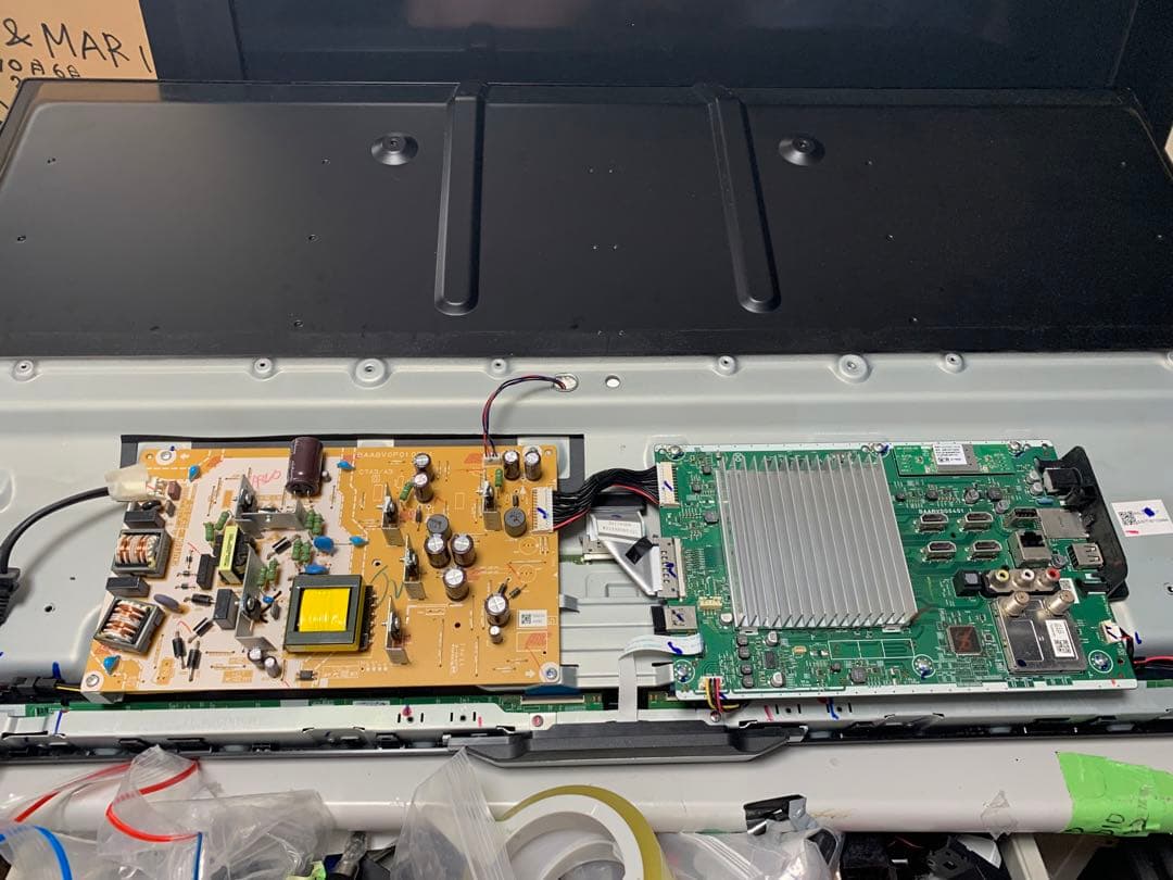 FUNAI 液晶テレビ43V 〈4K対応〉FL-43UB4000基盤セット - メルカリ