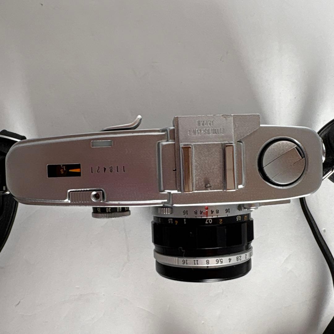 OLYMPUS PEN F 一眼レフカメラ レンズフードS-45付き - メルカリ