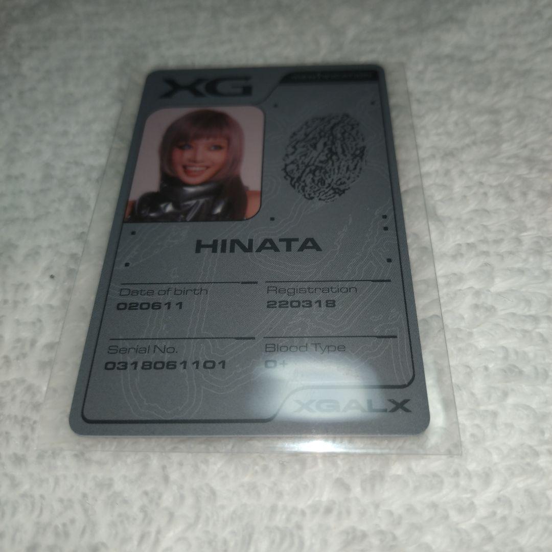 XG ヒナタ IDカード 核 HINATA - メルカリ