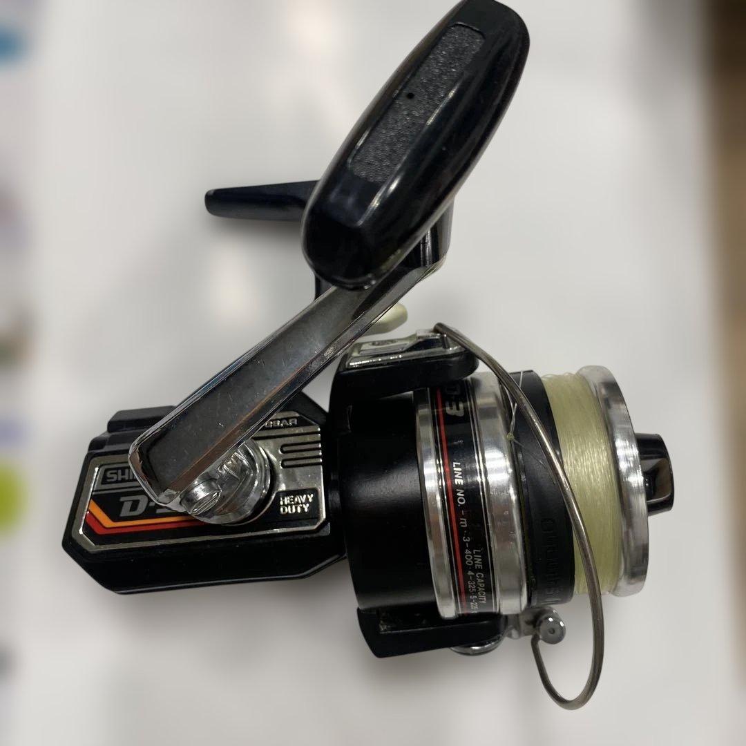 SHIMANO D-3 スピニングリール　オールドシマノ Yahoo!オークション -「オールドリール」(シマノ) (スピニングリール