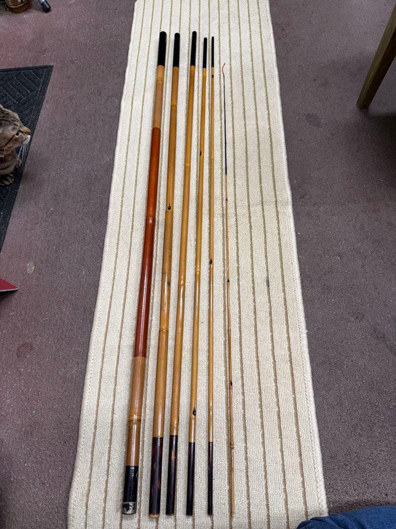 鮎 友釣り 和竿 竹竿 約6.8m - メルカリ