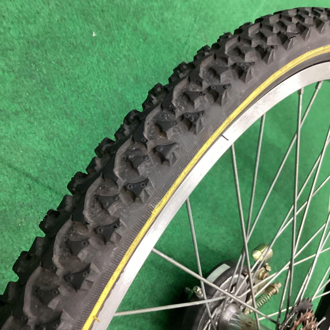 アルミリム 24×1.75 タイヤ付 外装6段 バンドブレーキ リア 後輪