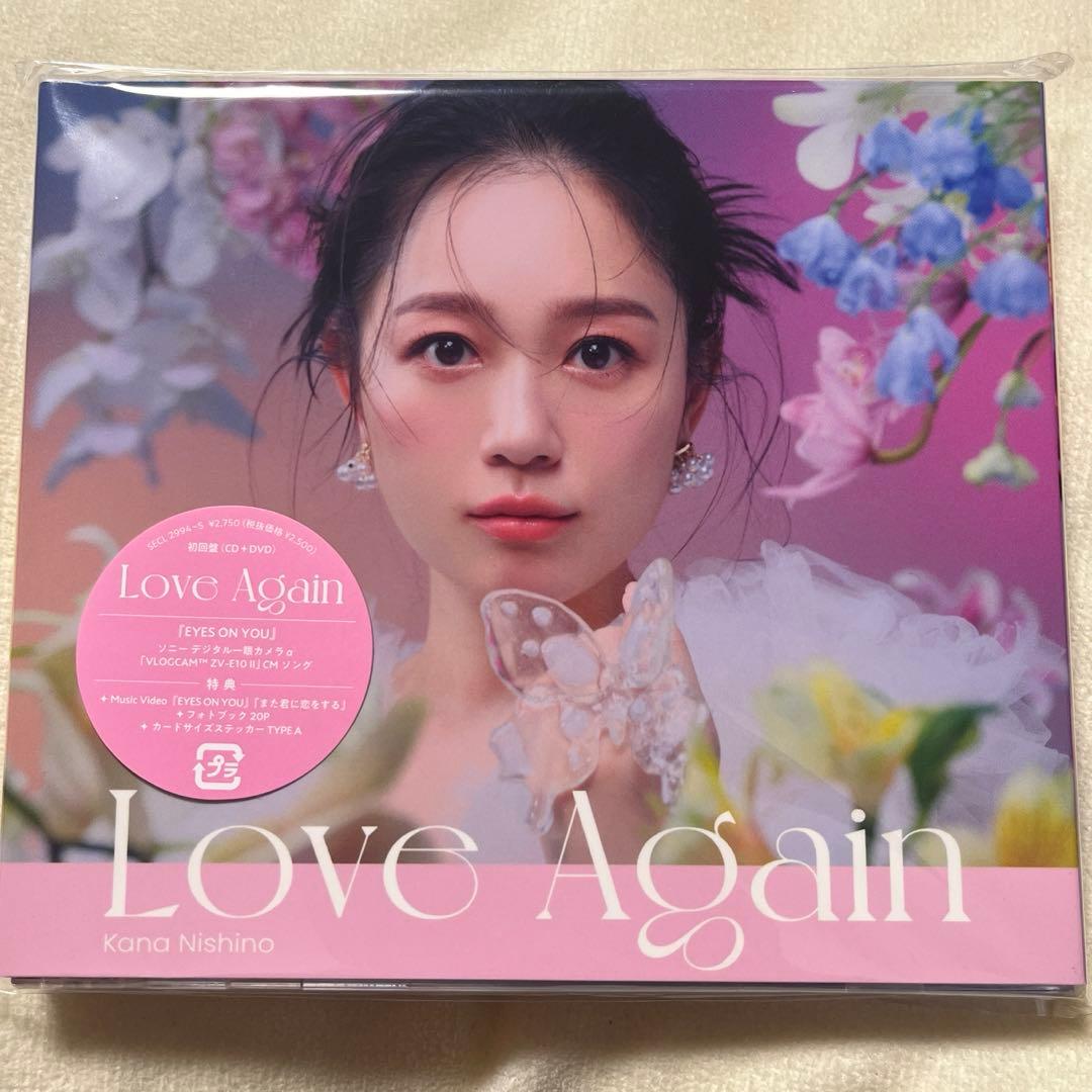 西野カナ Love Again 初回盤 特典付き 未開封 - メルカリ