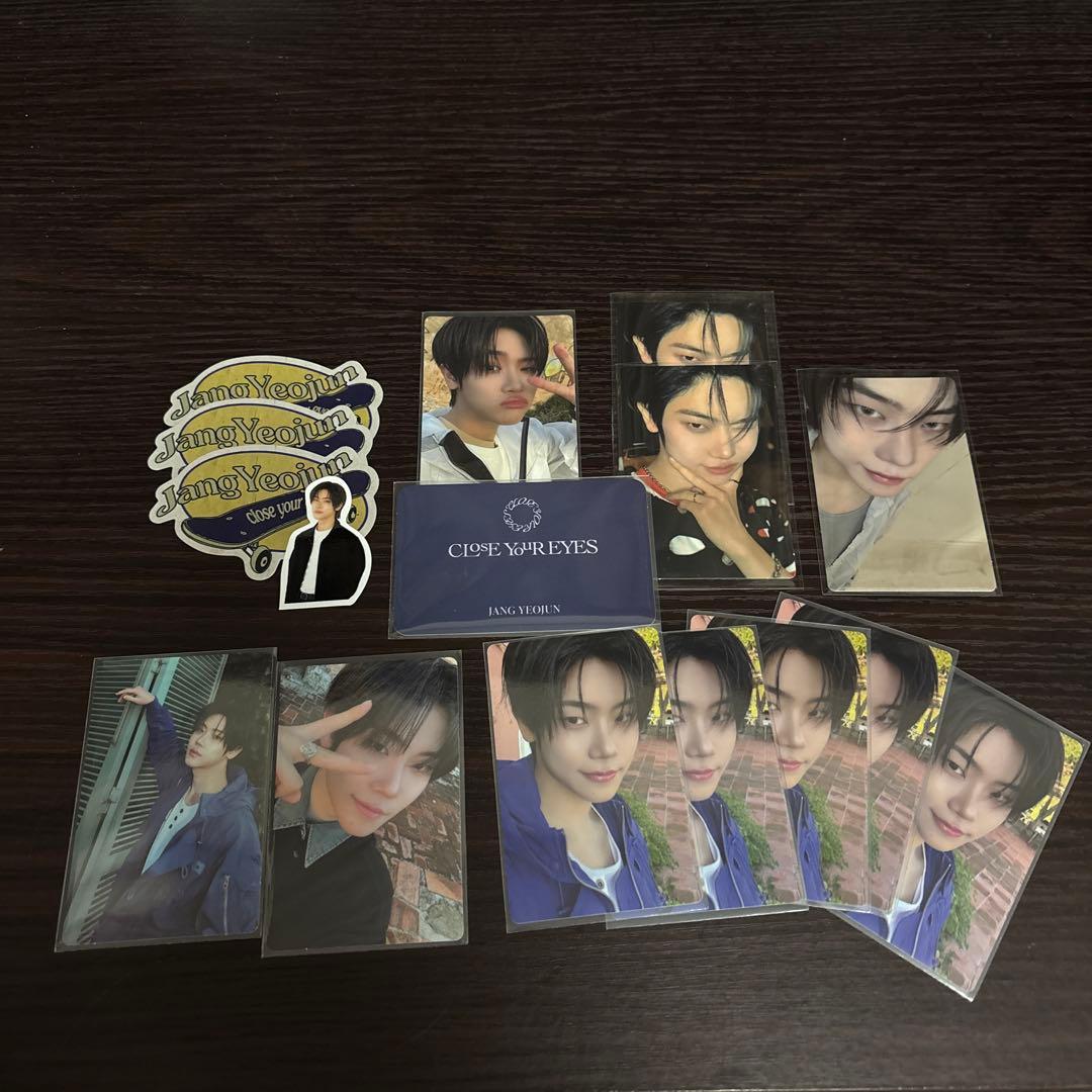 CLOSEYOUREYES クルユア トレカ ステッカー ヨジュン - メルカリ