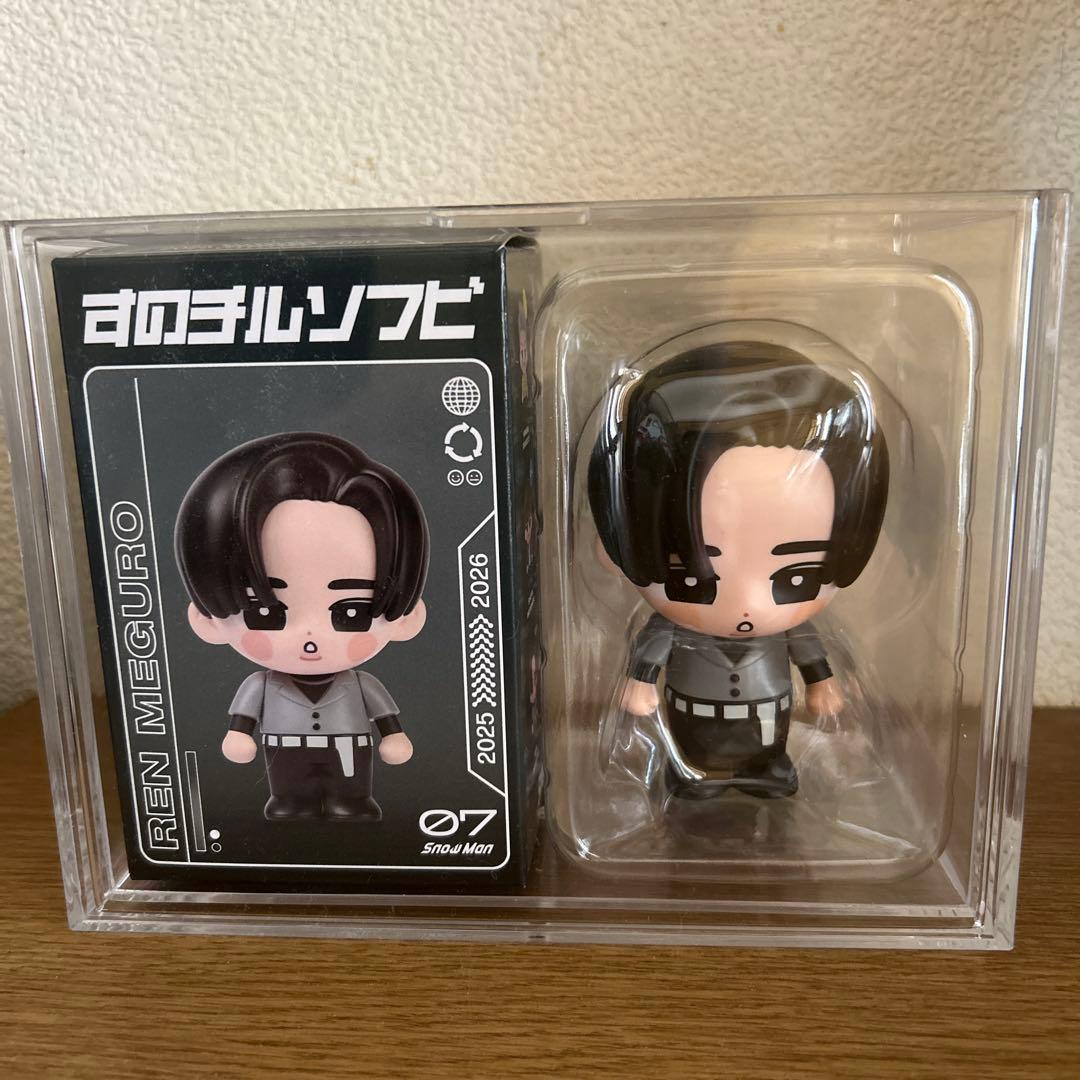 DAISO ダイソー 重なる透明収納ケース Snow Man すのチルソフビ - メルカリ
