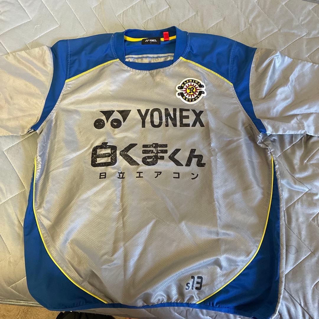 柏レイソル　トレーニングウェアセット　プロ支給品 jリーグ 柏レイソル トレーニングウェア セットアップ ヨネックス 支給