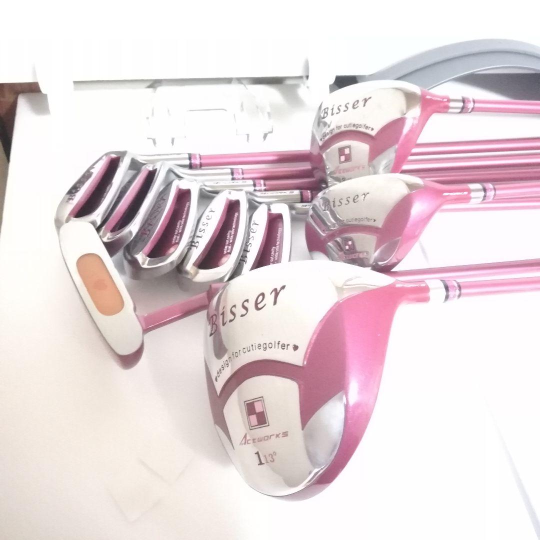 ゴルフクラブ レディース セット ワークスゴルフ Bisser 9本セット