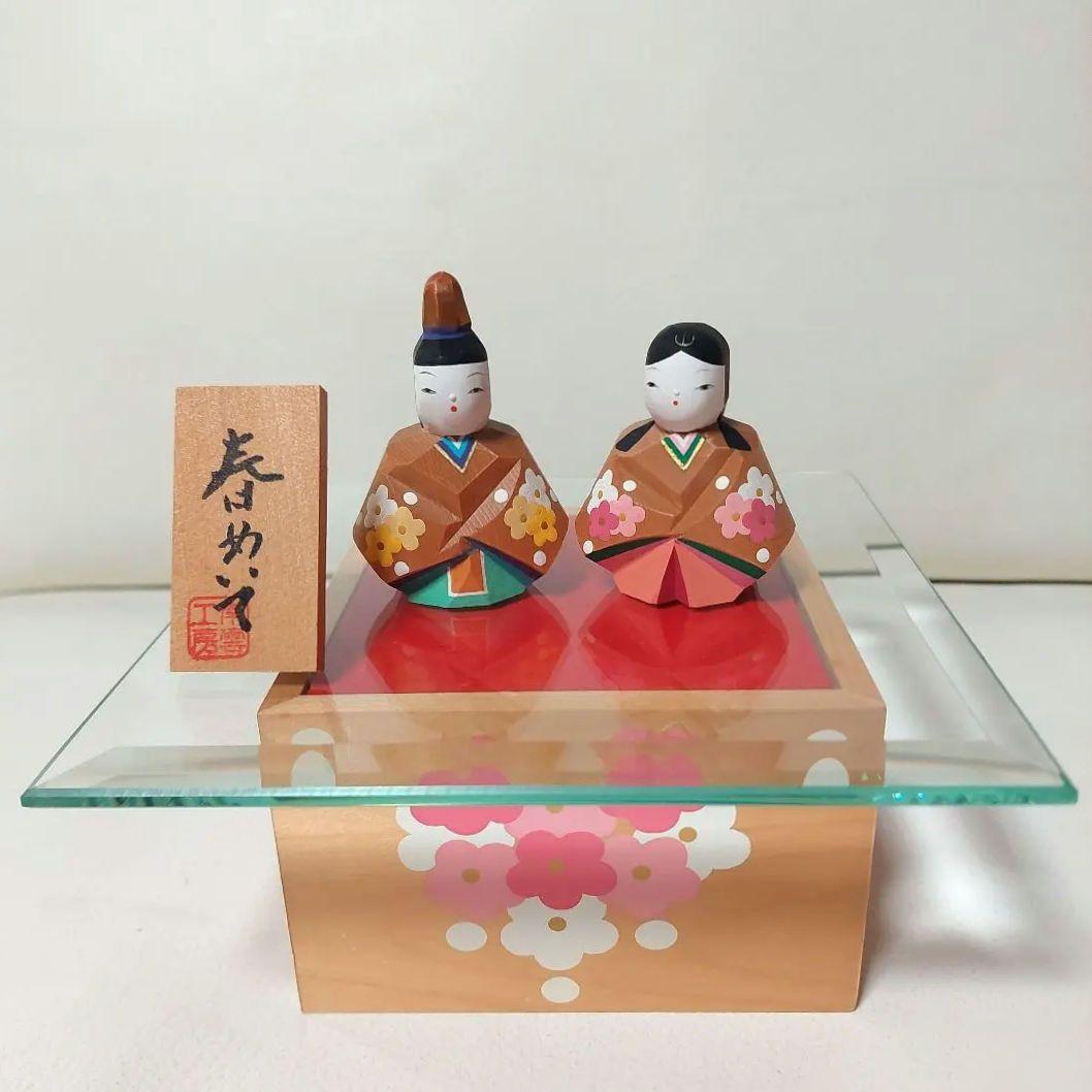 ◇南雲 伊予一刀彫 雛人形 春めいて お雛様 - メルカリ