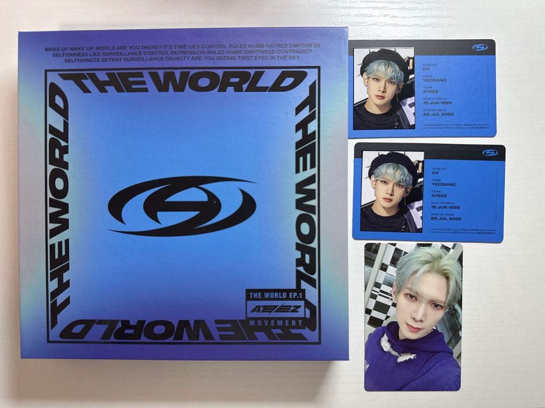公式 ATEEZ アチズ MOVEMENT A ヨサン トレカ 3枚 - メルカリ