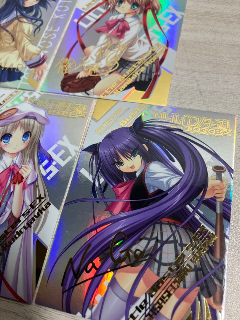 リトルバスターズ 能美クドリャフカ Na-Ga SSP箔押しサイン - メルカリ