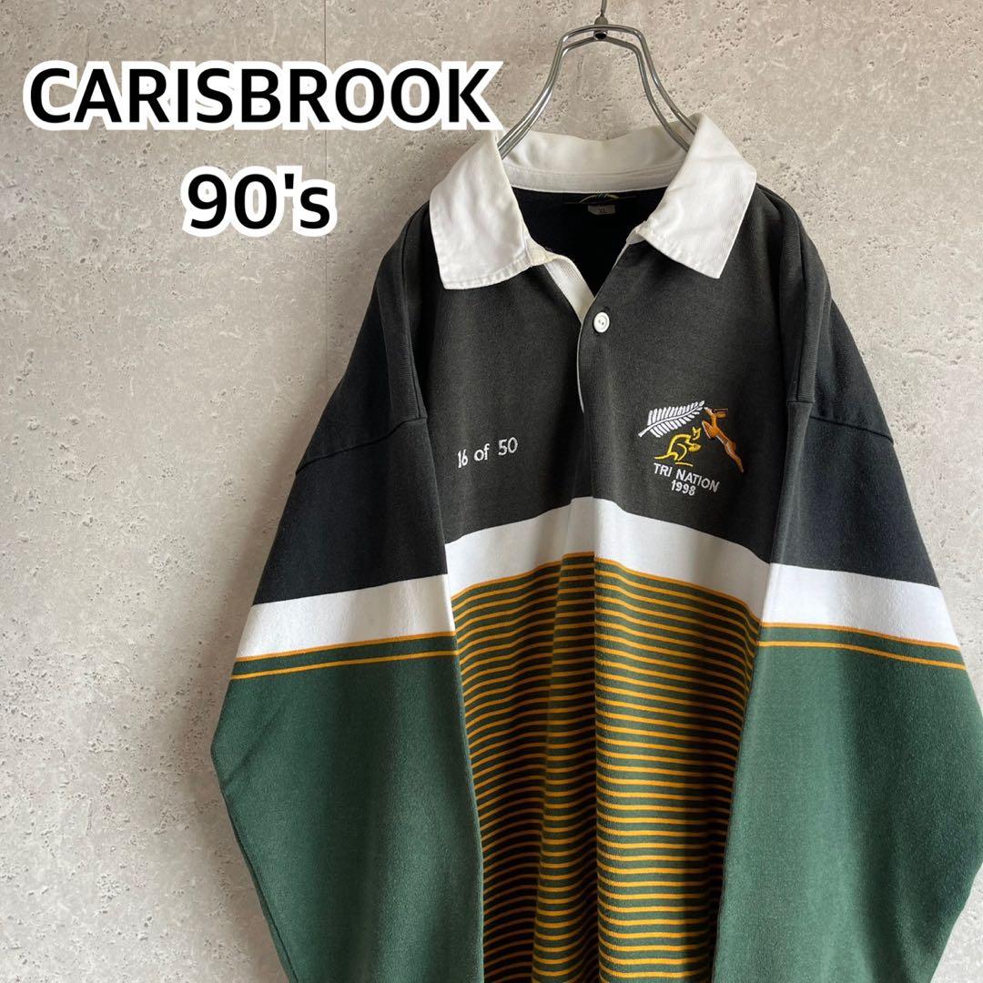 超希少 90sオールド トライ ネーションズ 数量限定 ラガーシャツ