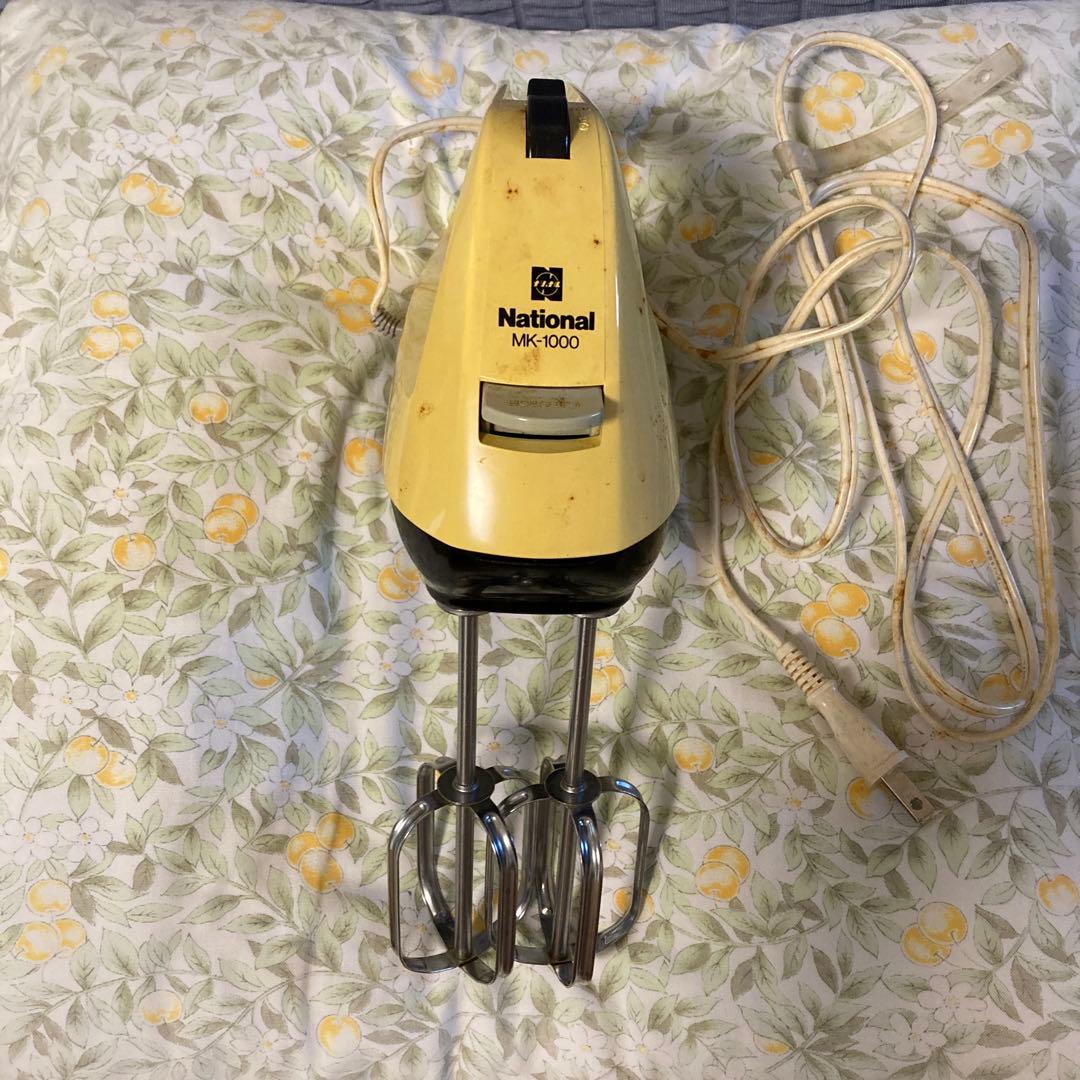 ナショナル ハンドミキサー MK-1000 - メルカリ