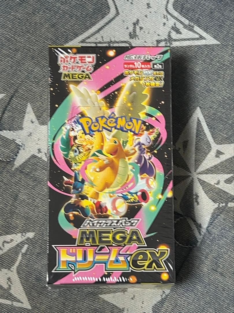 新品未開封 ポケモンカードゲーム MEGAドリームex シュリンク付き1箱 Pokemon（ポケモン） 新品 在庫あり MEGAドリームex シュリンク付き