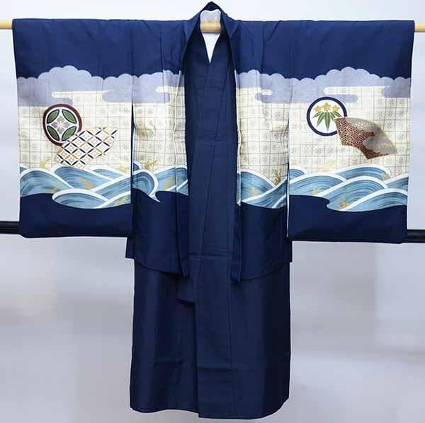 七五三 5歳 羽織 袴 着物フルセット 肩上有り腰上無し NO37695 - メルカリ