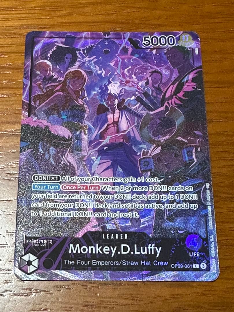 ワンピースカード ルフィ リーダー 英語 2nd anniversary set - メルカリ