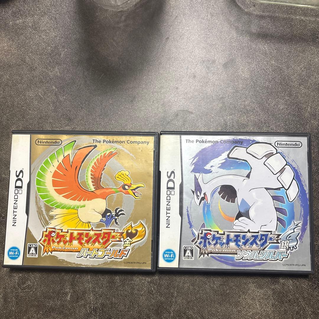 ポケットモンスター ハートゴールド・ソウルシルバー 2本セット - メルカリ