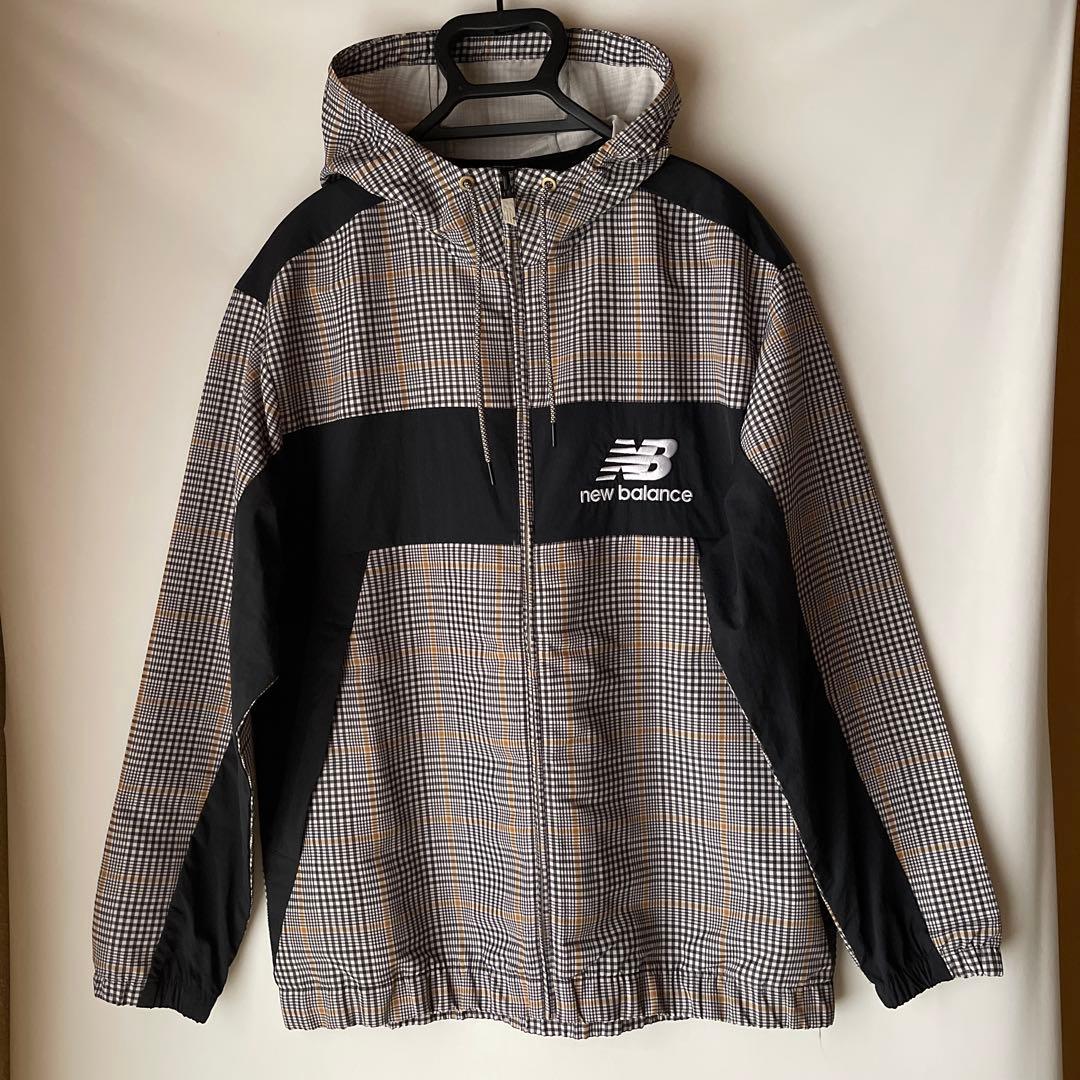 New Balance ニューバランス】チェックウインドブレーカージャケット