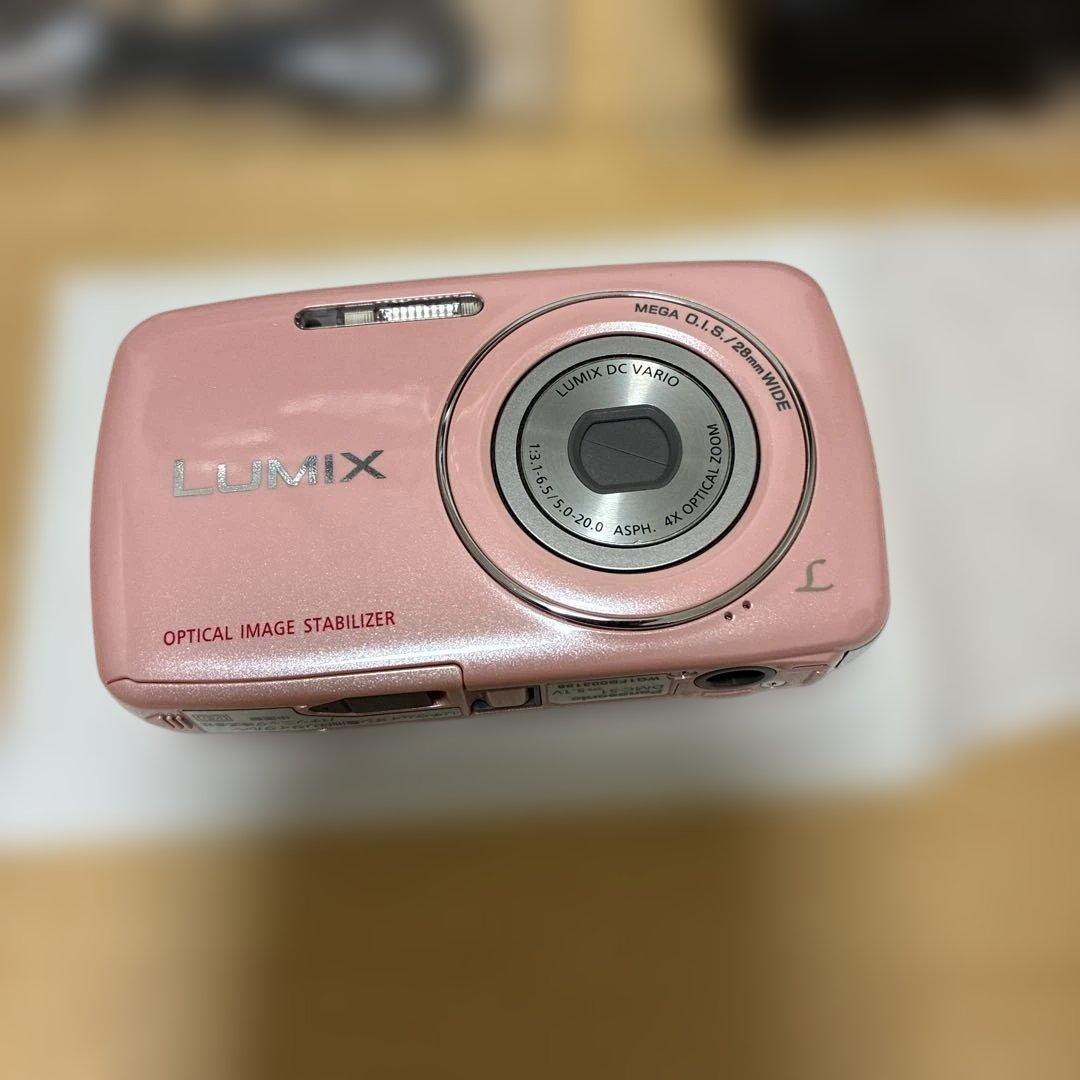 Panasonic LUMIX DMC-S1 ピンク 中古美品 付属品付き - メルカリ