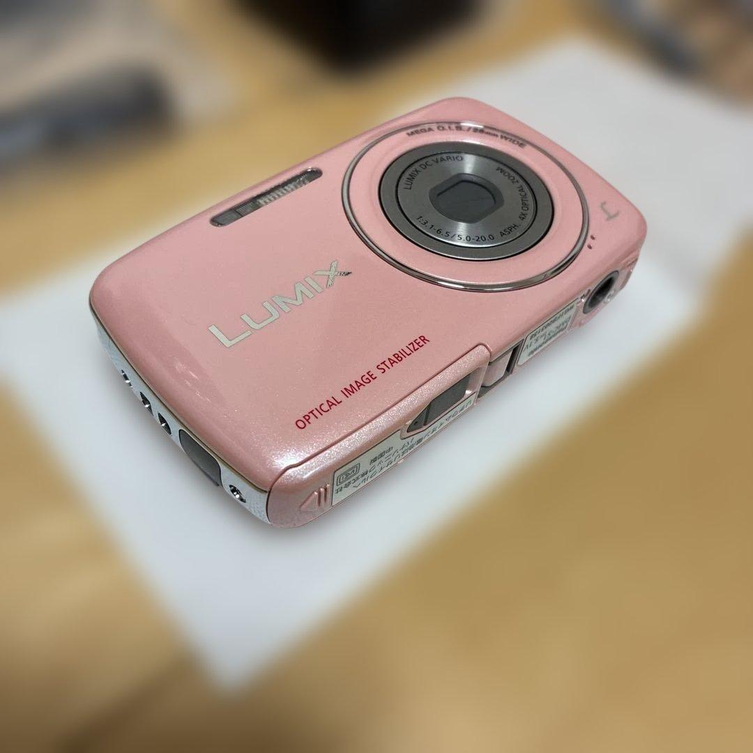 Panasonic LUMIX DMC-S1 ピンク 中古美品 付属品付き - メルカリ