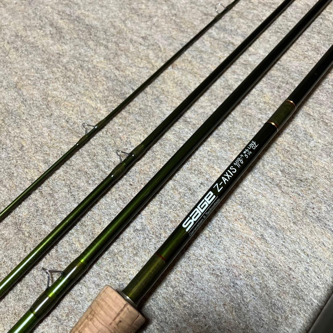 SAGE スイッチロッドZ-AXIS 6110-4 セージ 極美品 - メルカリ