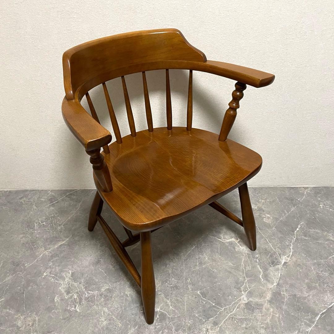 柏木工 ウィンザーアーム チェア ② ダイニングチェア 英国