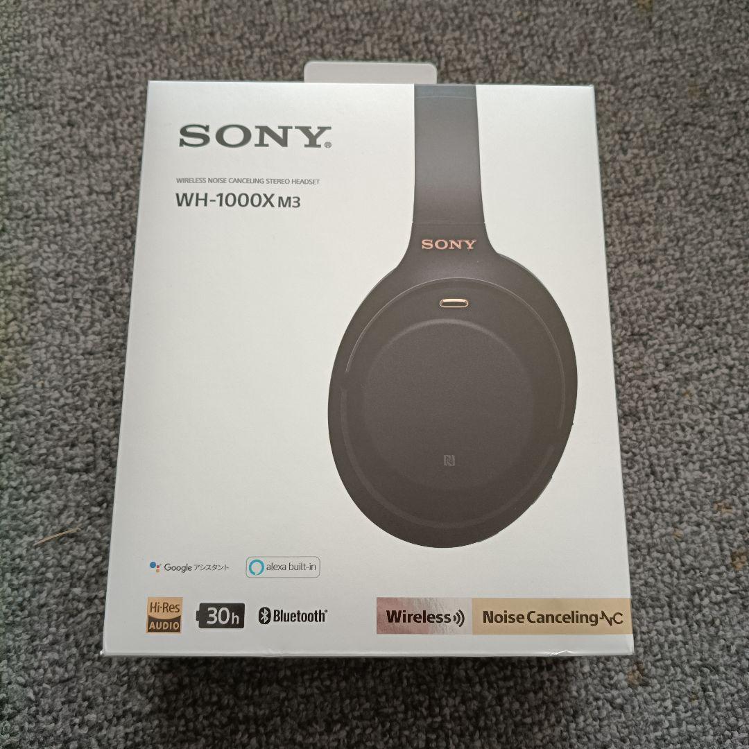 ジャンク】SONY WH-1000XM3 付属品完備 ケース付き - メルカリ