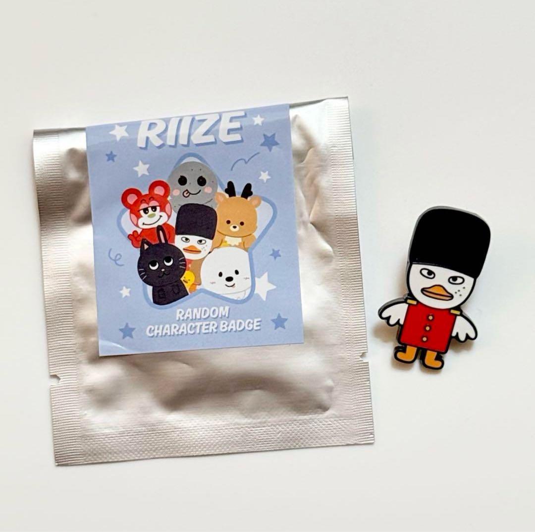 RIIZE ソヒ キャラクターバッジ ピンバッジ トルビョン - メルカリ
