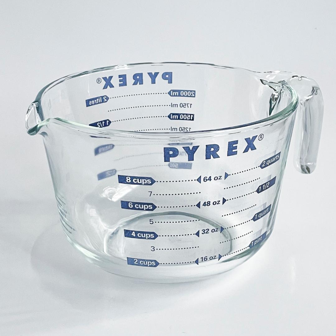 青文字 旧ロゴ PYREX パイレックス 計量カップ 2000ml ビンテージ
