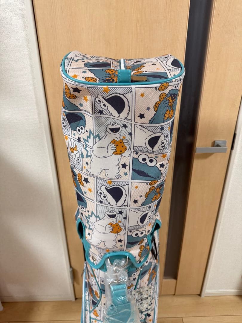 セサミストリート クッキーモンスター キャディバッグ - メルカリ