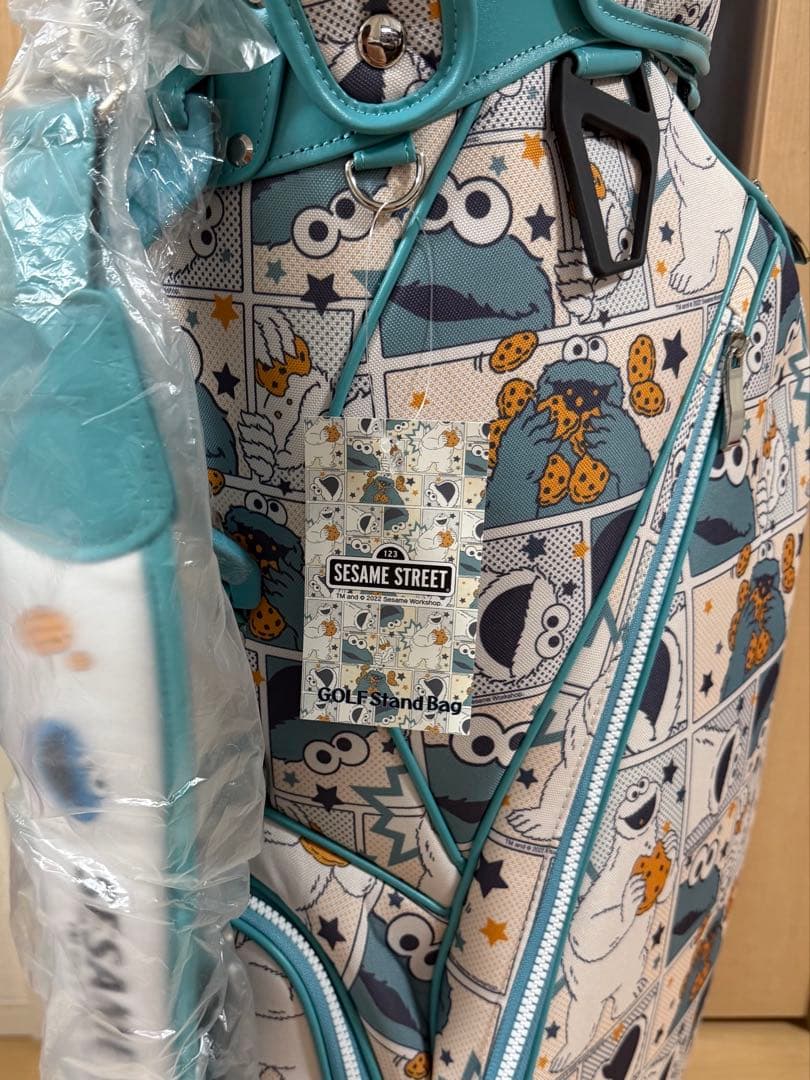 セサミストリート クッキーモンスター キャディバッグ - メルカリ