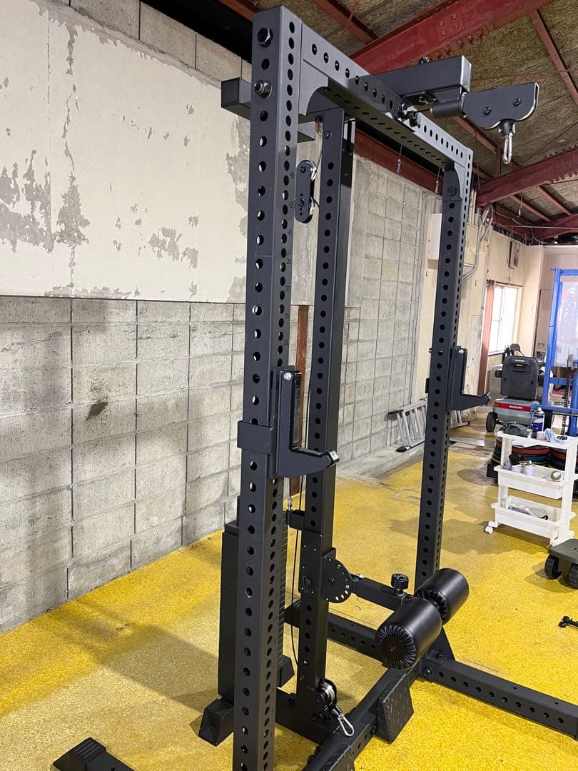 美品】MBCスクワットラック+ラットプル VILLAINプレート125kg - メルカリ