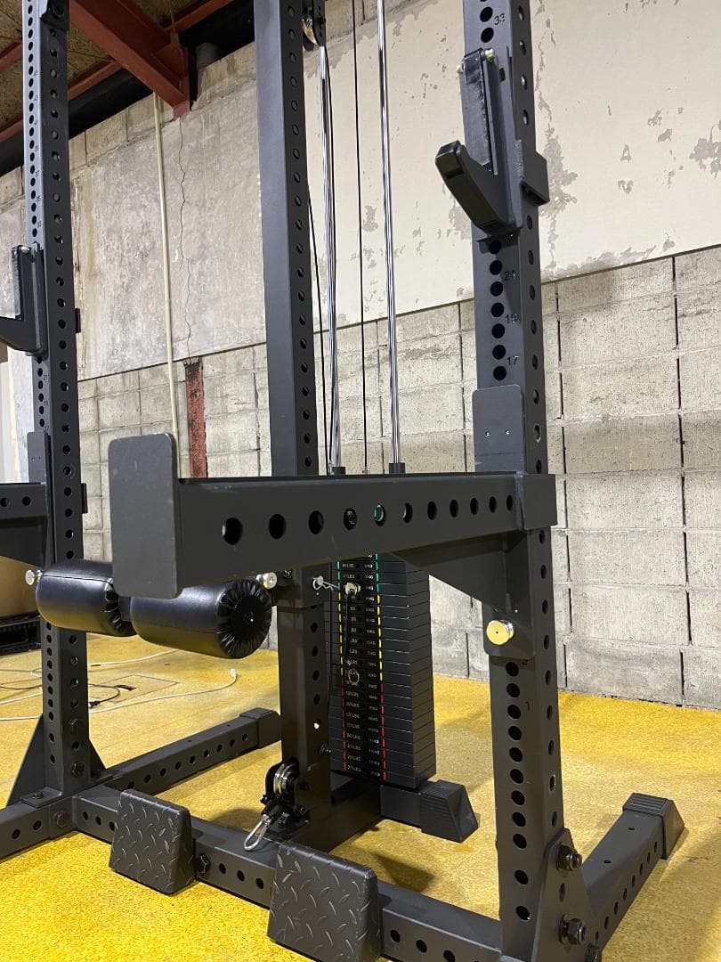 美品】MBCスクワットラック+ラットプル VILLAINプレート125kg - メルカリ