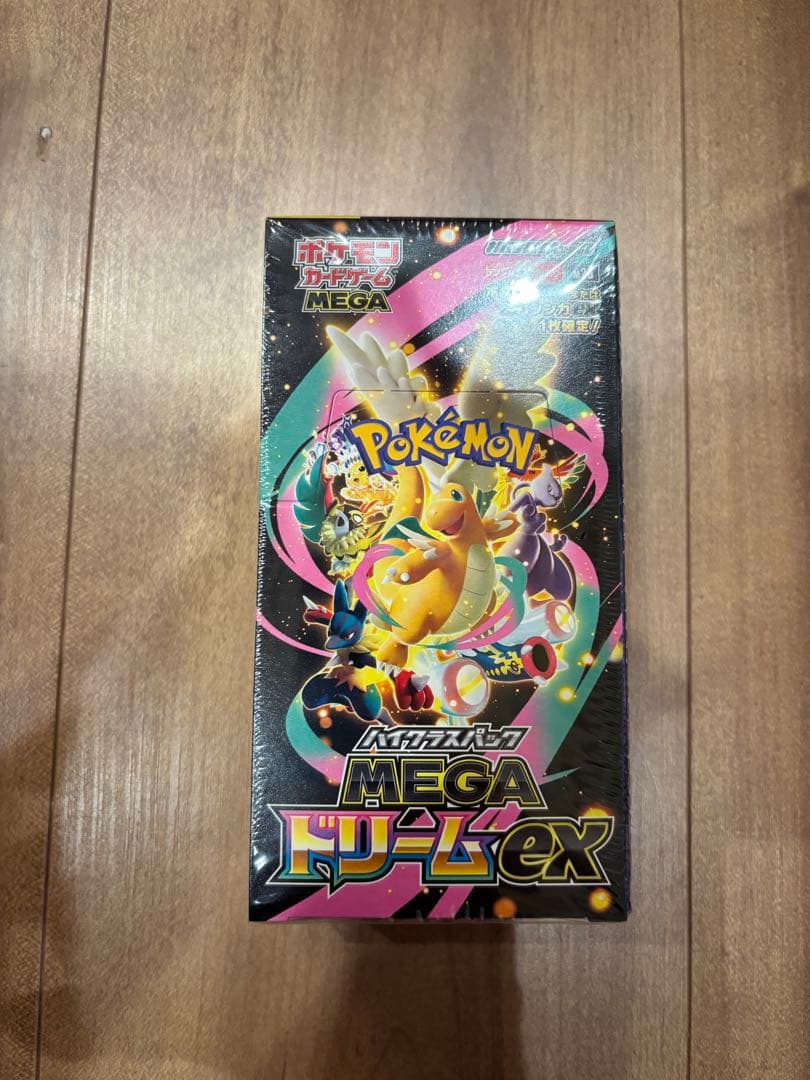 シュリンク付き　ポケモンカードMEGAドリームEX ボックス ポケモンカードゲーム MEGAドリームex BOX MEGA ハイクラスパック 新品