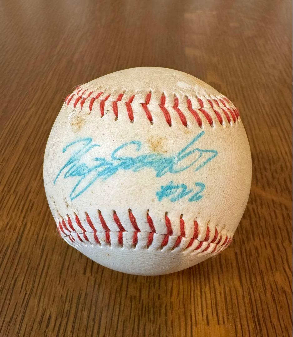 シアトルマリナーズ入団時 佐々木主浩 直筆サイン入りボール - メルカリ