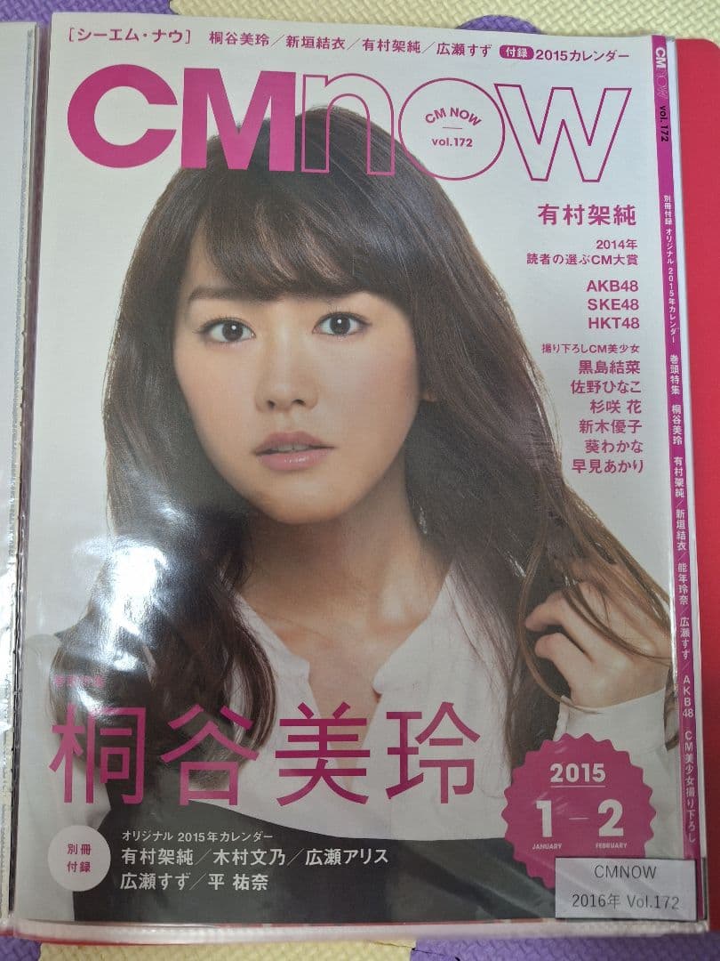 桐谷美玲(1冊200円計算)30冊分114ページ切り抜きしファイリング済み