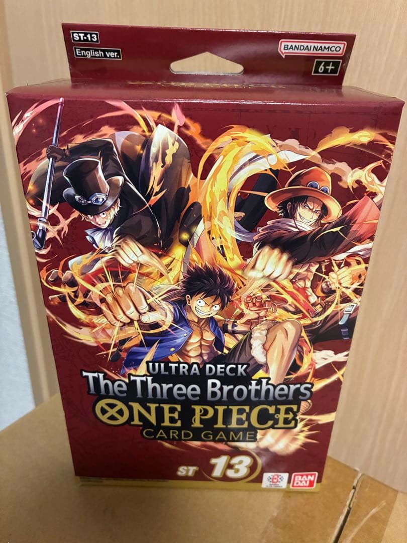 ONE PIECE ULTIMATE DECK 3兄弟の絆 ワンピースカード英語 ワンピース】ONE PIECEカードゲーム アルティメットデッキ 3兄弟の絆
