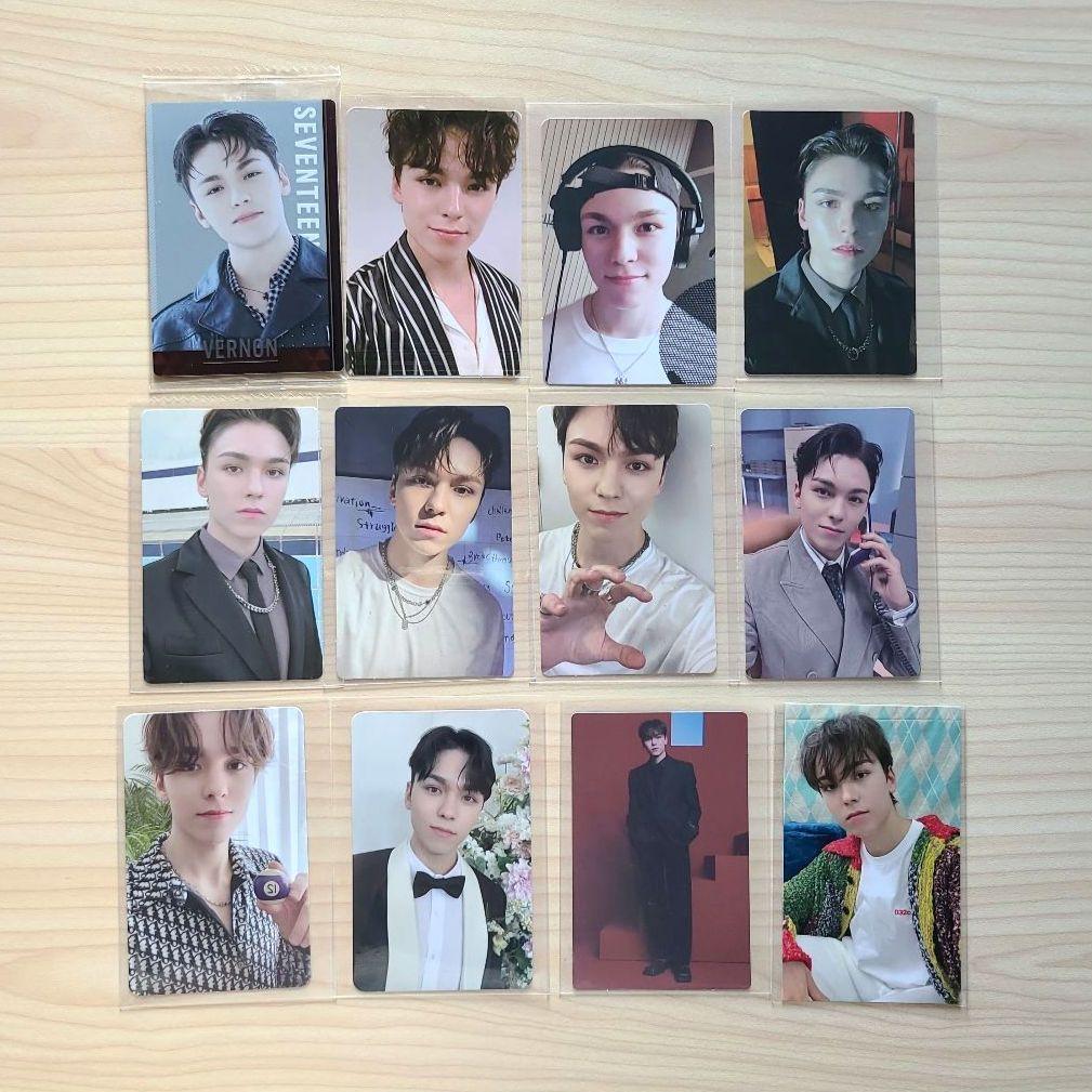 SEVENTEEN バーノン トレカ セット おまけ フィギュア 付き - メルカリ