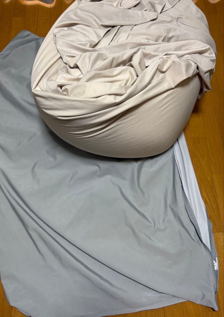 3*0様 Yogibo Max 本体 ライトグレー ビーズクッション - メルカリ