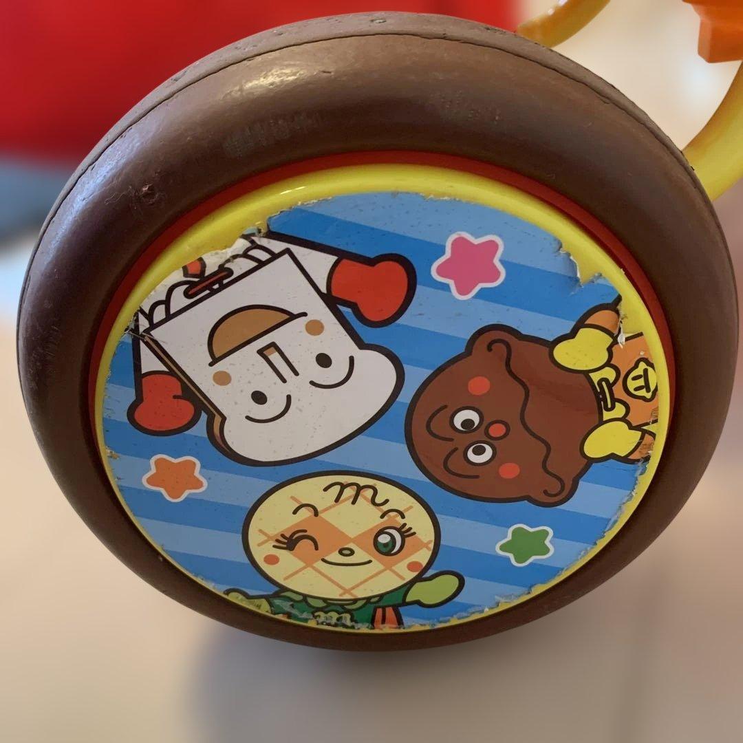 アンパンマン デラックスII 自転車 日よけ付き メロディ おしゃべりブザー