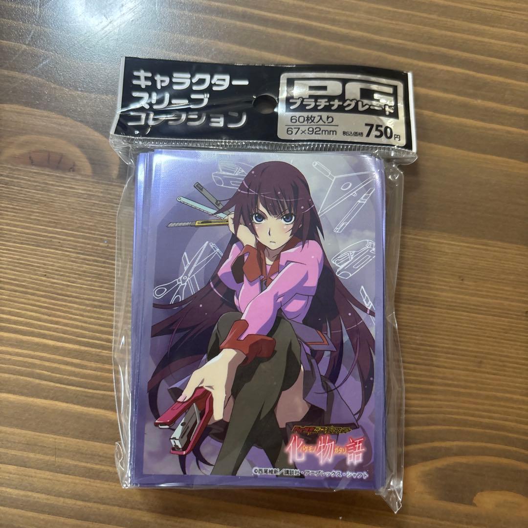 未開封スリーブ1個 化物語 戦場ヶ原 ひたぎ - メルカリ