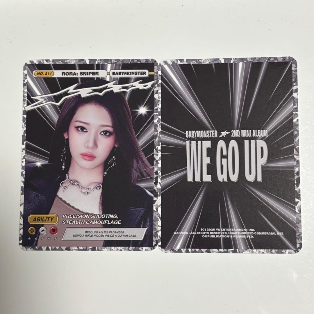 BABYMONSTER WE GO UP ローラ 韓国限定 特典 トレカ - メルカリ