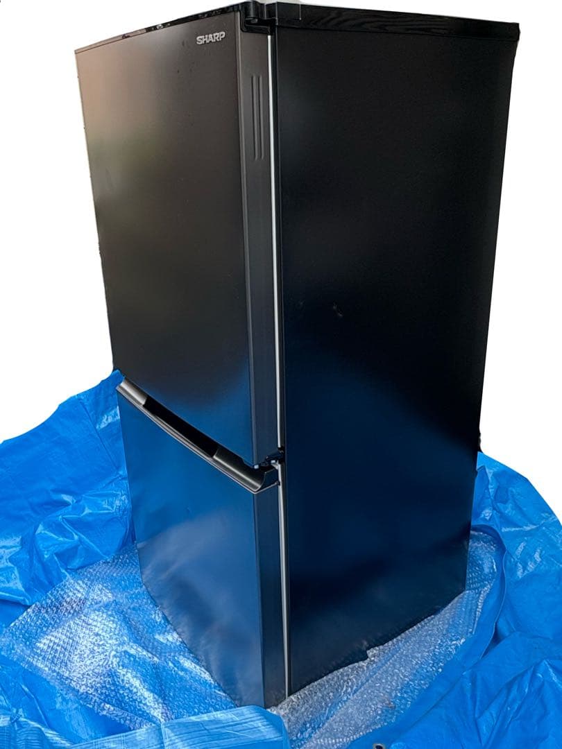 冷蔵庫 SHARP 2024年製 ブラック SJ-D15K-H 152L 説明書 - メルカリ
