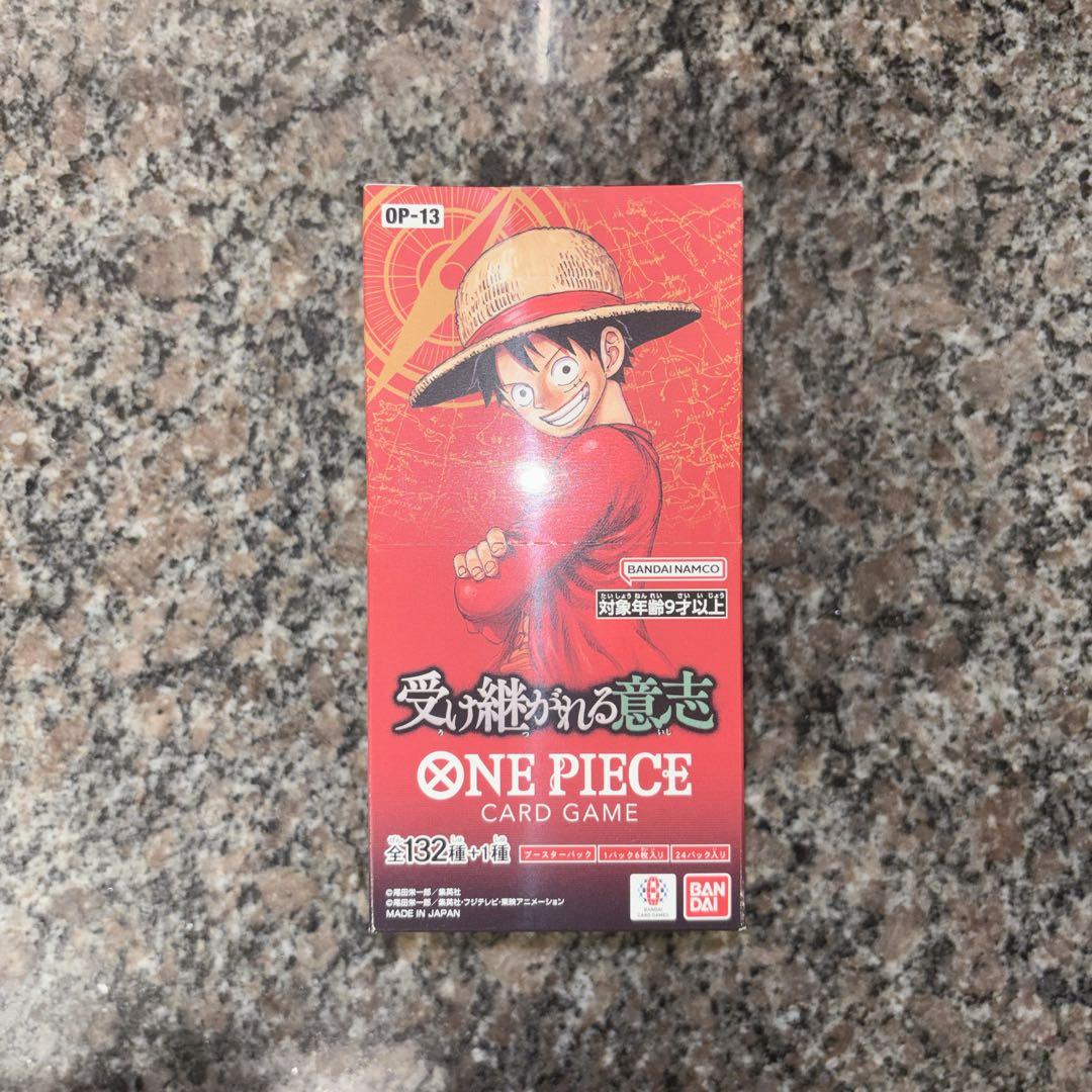 ONE PIECE カードゲーム 受け継がれる意志 未開封テープ付き1BOX