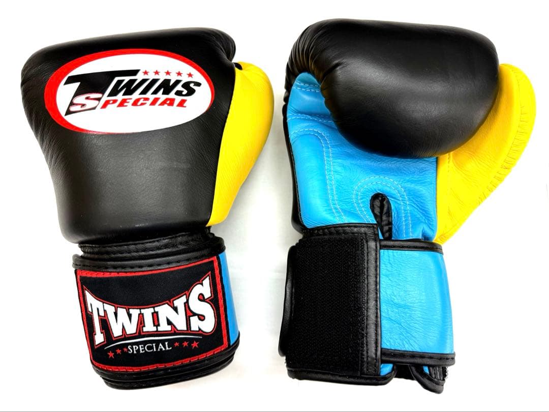 新品　TWINS グローブ 16oz 黒水黄　本革製　ツインズ　送料込 楽天市場】【新色】Twins ツインズ ボクシング グローブ 本革製 プロ