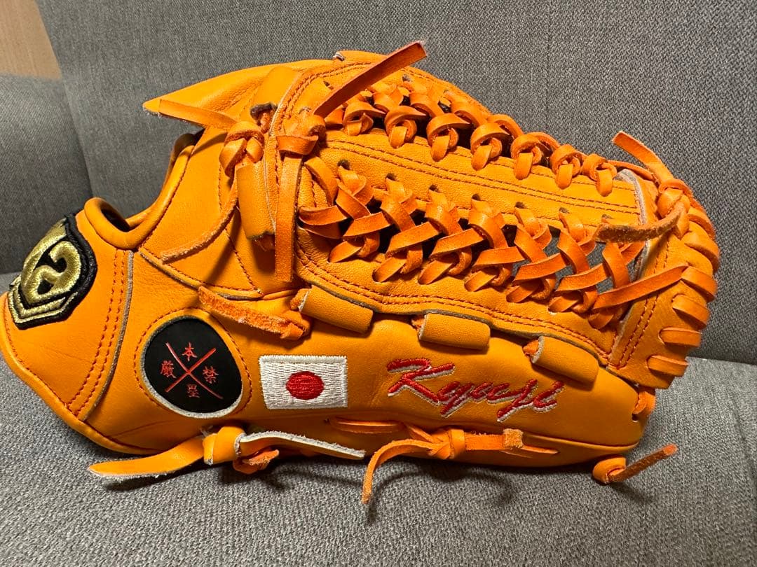 藤川球児 グローブ ザナックス 軟式用 - メルカリ