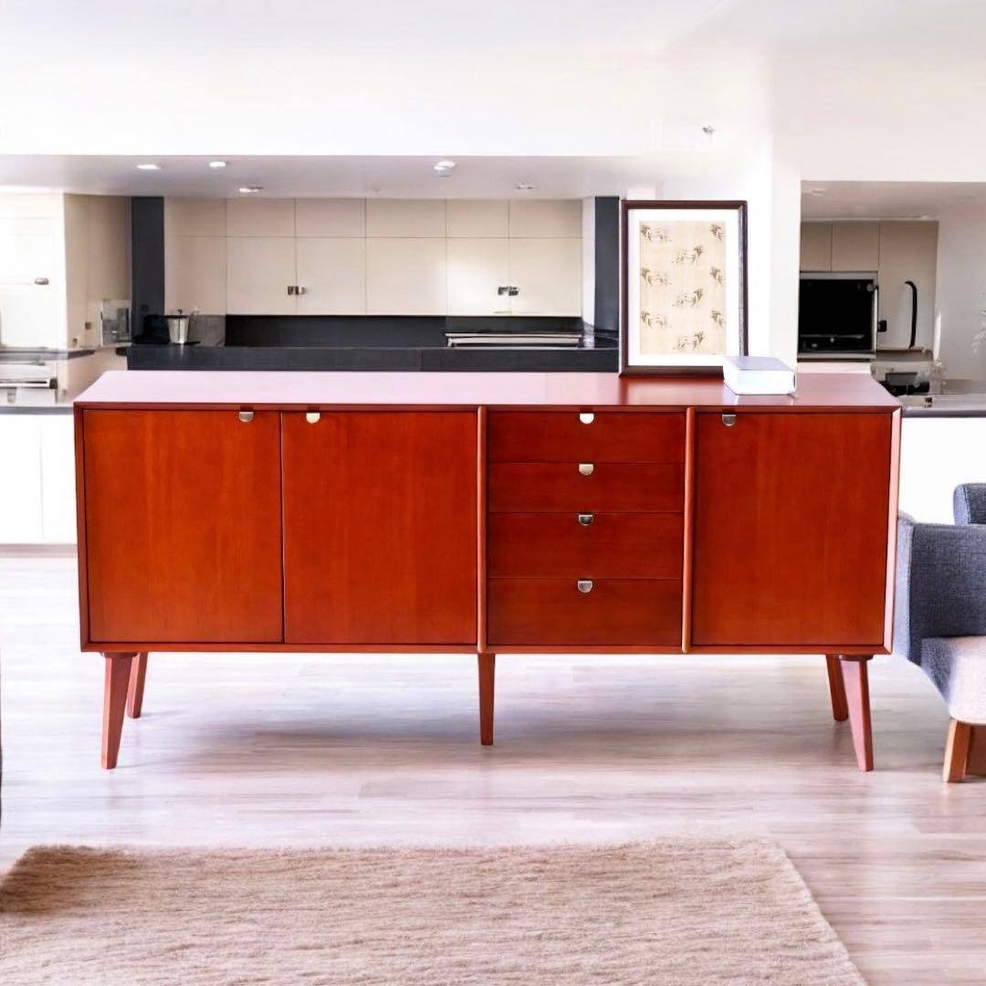 E 新品 160cm リビングボード キャビネット 北欧 ホテル仕様 収納 I 新品 160cm リビングボード キャビネット 北欧 ホテル仕様 収納