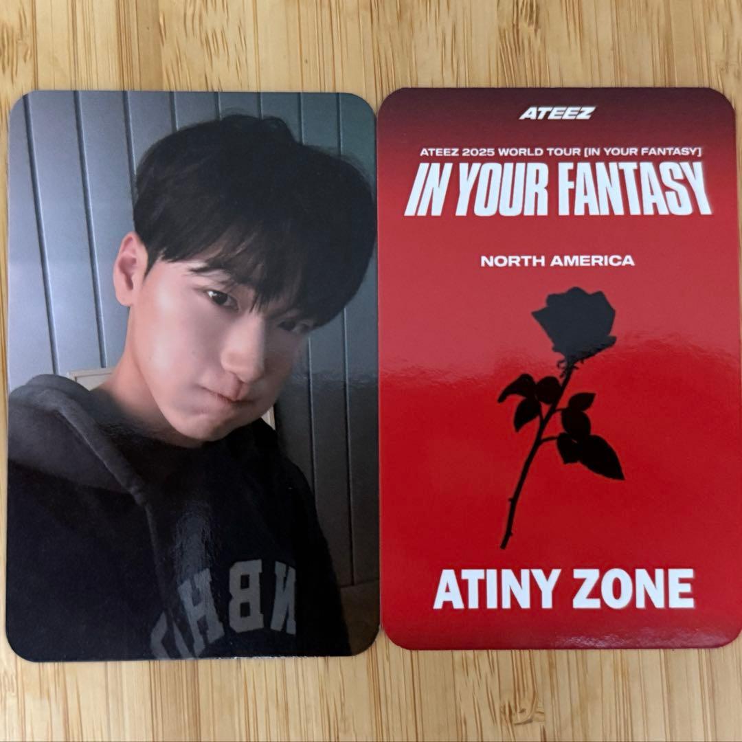 ATEEZ サン USツアー IYF ATINY ZONE トレカ - メルカリ