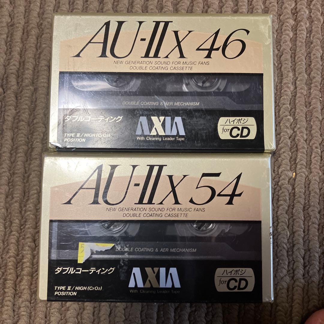 未使用品】カセットテープ AXIA AU-Ⅱx 46 54 - メルカリ